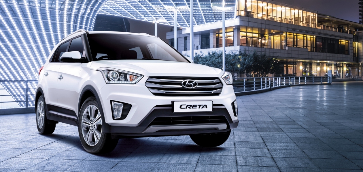 Hyundai Creta «засветился» на питерской кольцевой