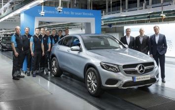 Mercedes запустил в производство новый GLC Coupe
