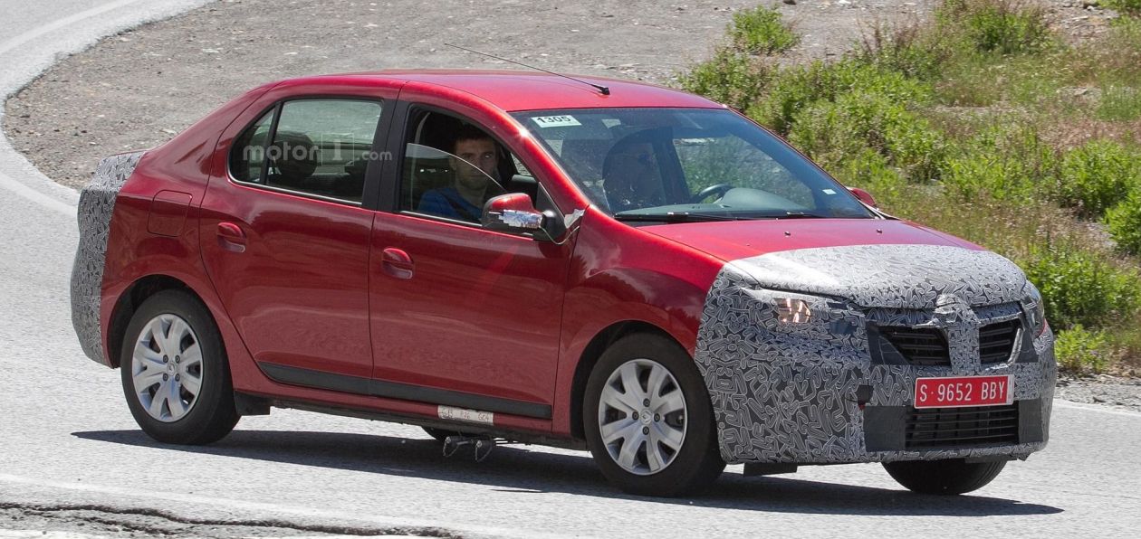 Renault испытывает обновленный Logan