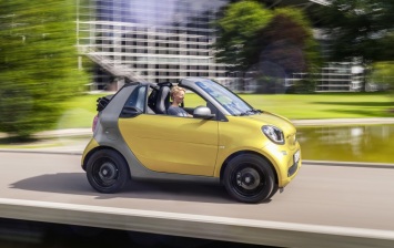 Кабриолет smart можно купить с механической коробкой передач