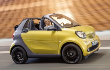 Новый smart fortwo cabrio доехал до России