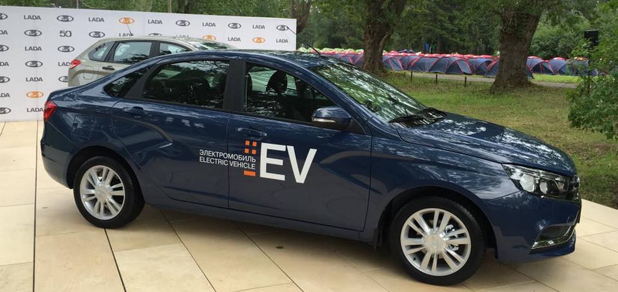 Lada Vesta получила электрический двигатель