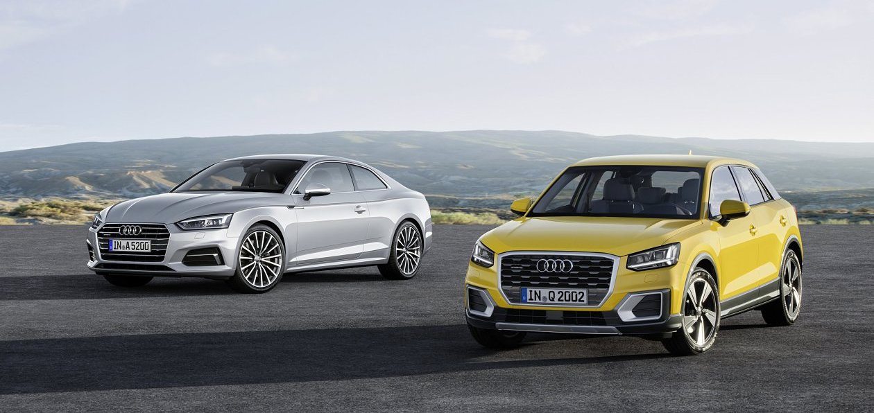 Новые Audi Q2, A5 и S5 стали доступны для заказа в Европе