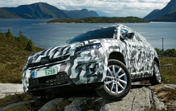 Skoda опубликовала новые фото кроссовера Kodiaq