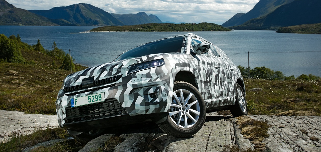 Skoda опубликовала новые фото кроссовера Kodiaq