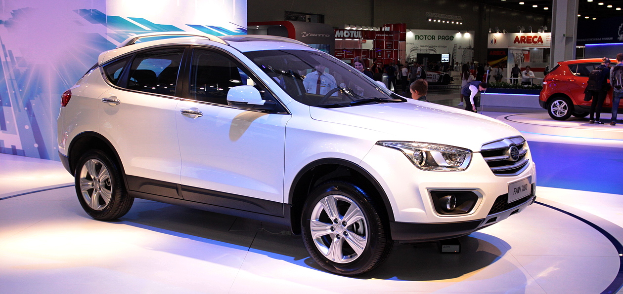 ММАС 2016: новые кроссоверы FAW появятся в России в сентябре