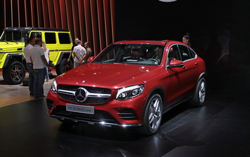 ММАС 2016: Mercedes GLC Coupe доедет до России в сентябре