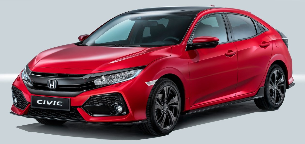 Париж 2016: Honda полностью рассекретила новый Civic хэтчбек