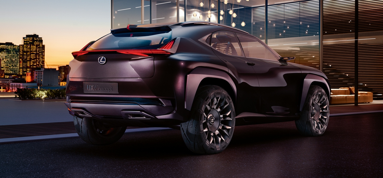 Lexus представит в Париже будущий бестселлер - кроссовер UX
