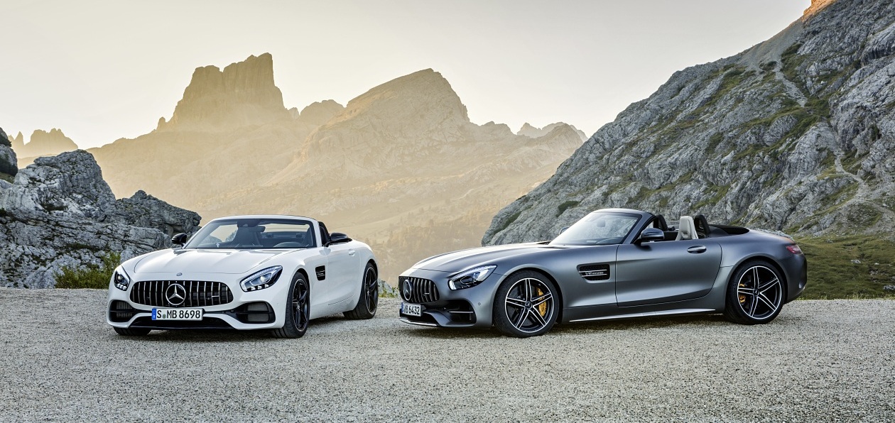 Париж 2016: Mercedes рассекретил открытый AMG GT