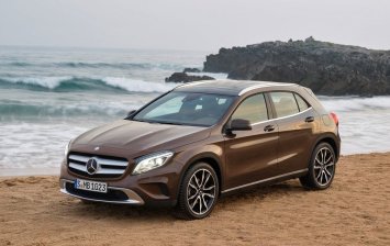 Mercedes испытывает обновленный GLA