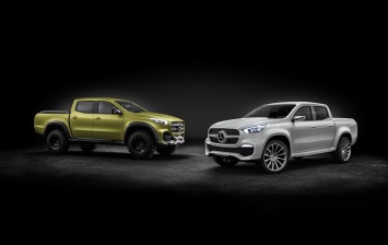Mercedes показал прототип нового пикапа