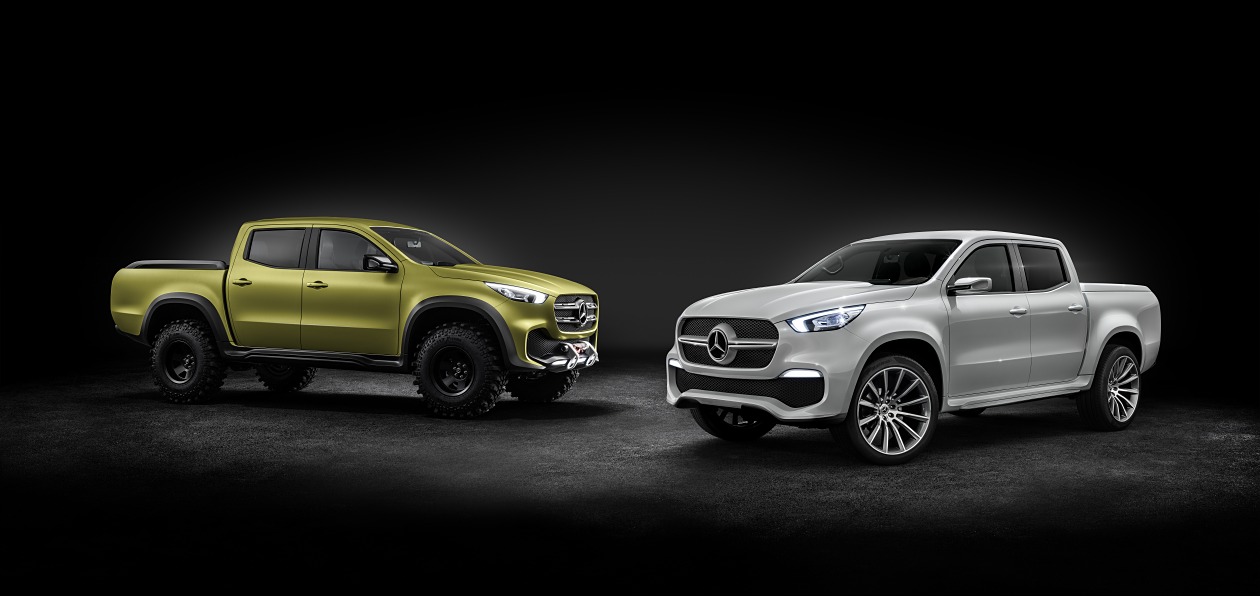 Mercedes показал прототип нового пикапа