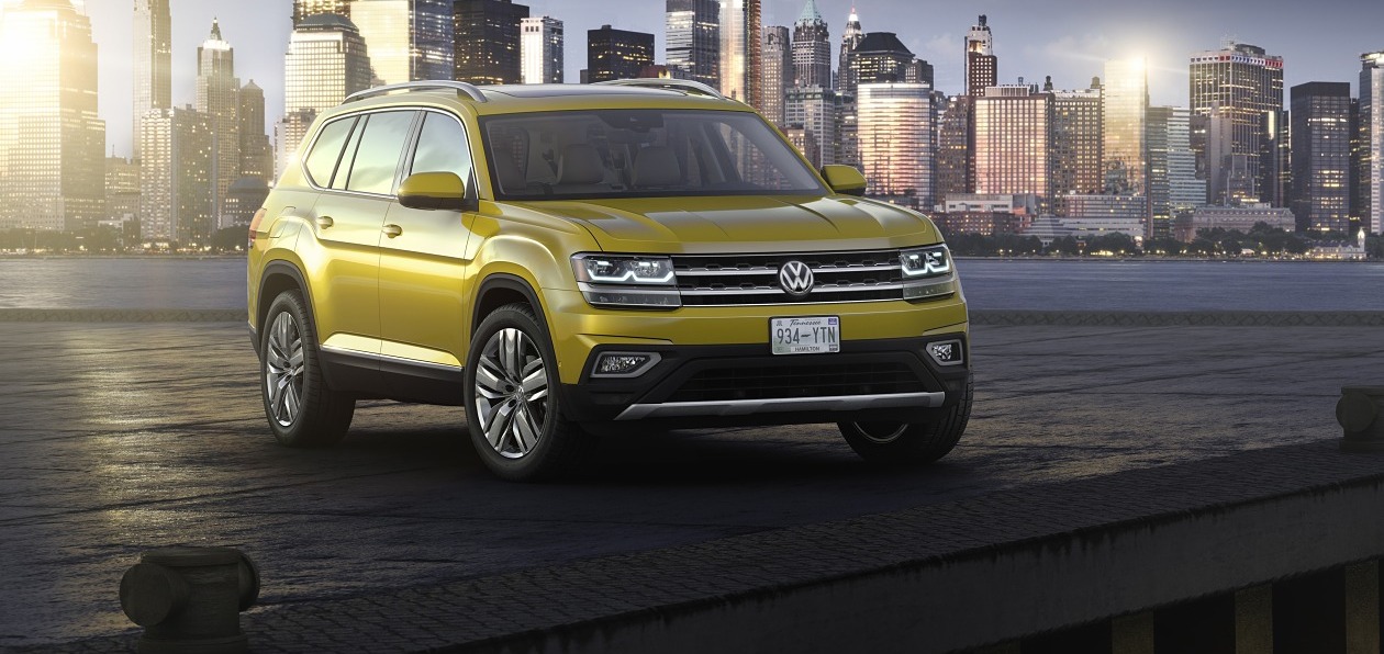Новый Volkswagen Atlas появится в России в конце 2017 – начале 2018 года