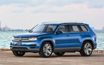 Большой кроссовер Volkswagen получит имя Atlas