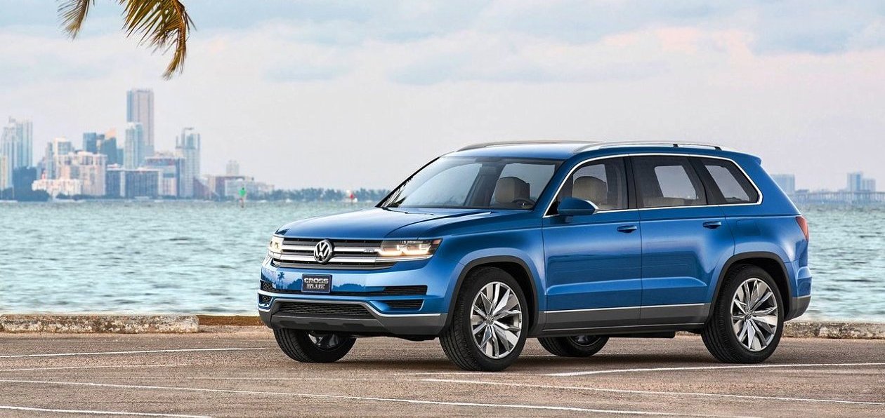 Большой кроссовер Volkswagen получит имя Atlas