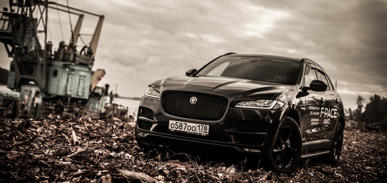 Тест-драйв Jaguar F-Pace 2.0d: дизельный нуар