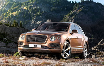 Купе Bentley Bentayga выйдет в свет в 2019 году