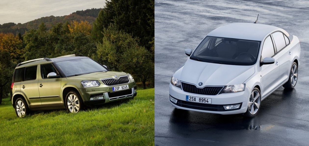 Skoda готовит обновленный Rapid и новый Yeti