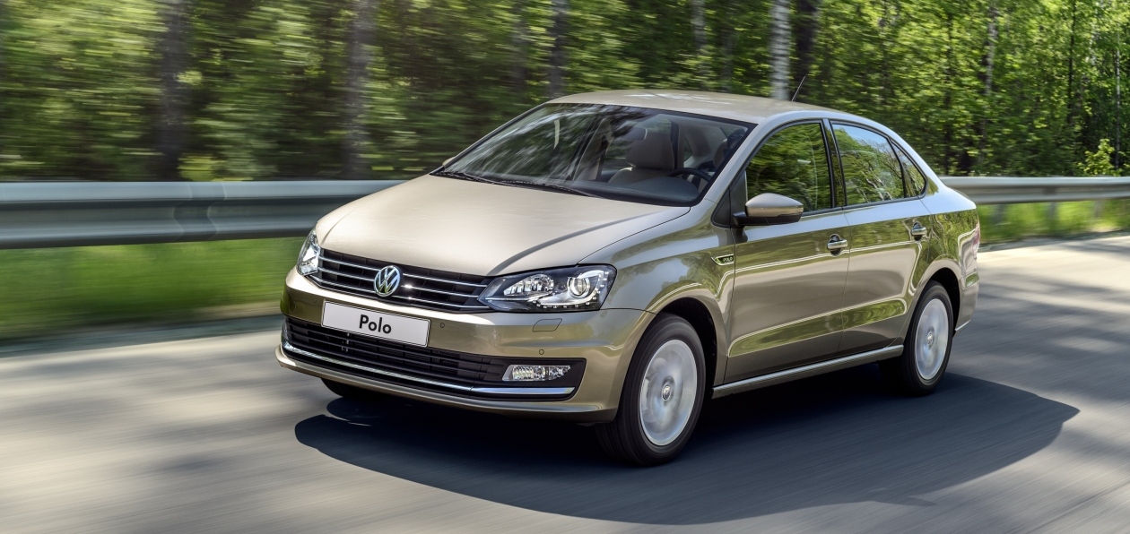 Седан Volkswagen Polo получил новые опции