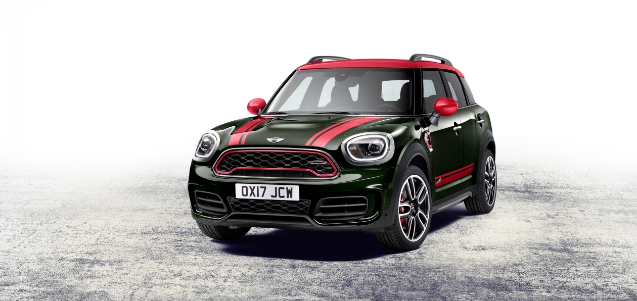 Новый Mini Countryman JCW покажут в Шанхае