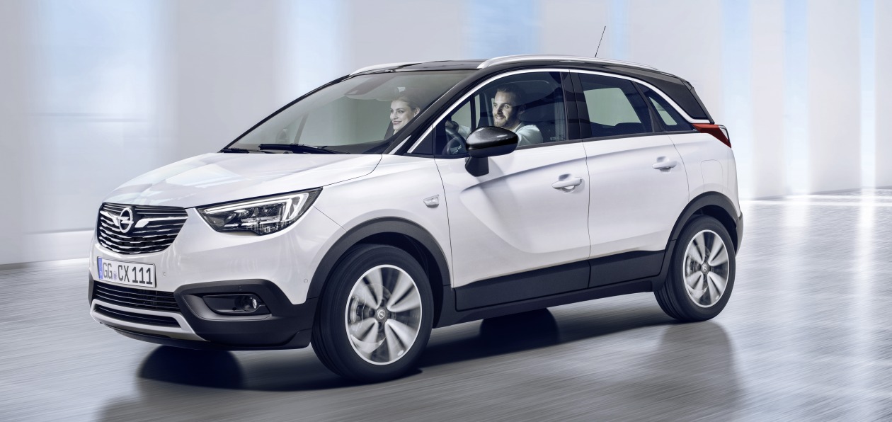 Opel рассекретил «внедорожный» компактвэн Crossland X