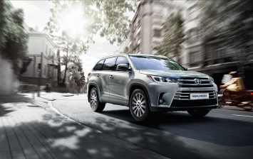 Новый кроссовер Toyota Highlander доехал до России