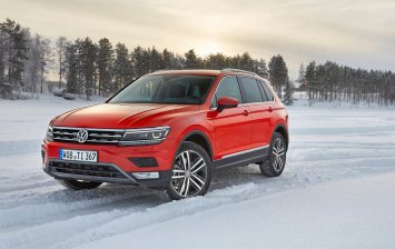 Новый Volkswagen Tiguan доехал до Петербурга