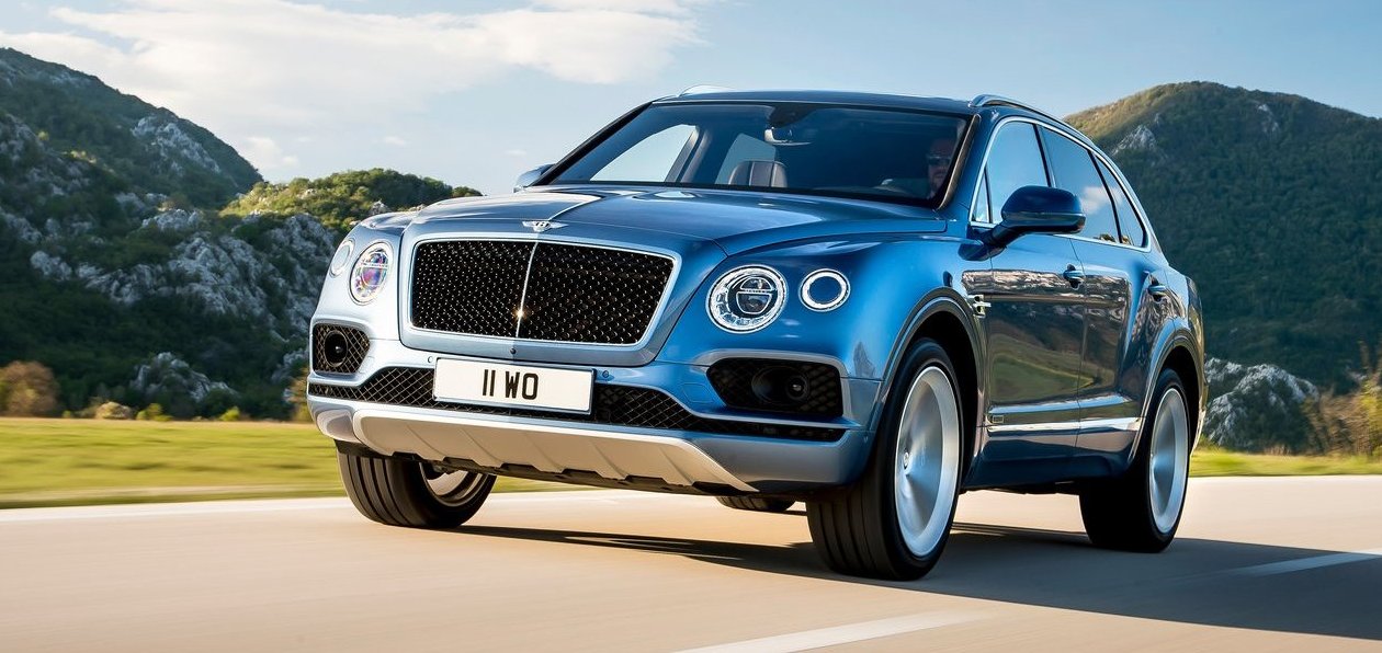 В Россию едет дизельный Bentley Bentayga