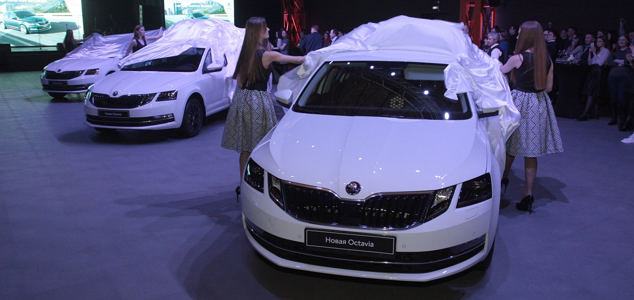 Петербуржцы первыми увидели новую Skoda Octavia