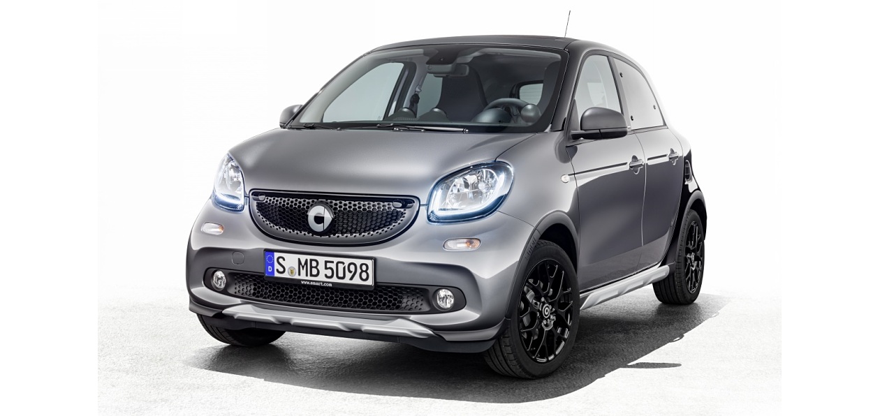 Женева 2017: smart forfour получит «внедорожную» версию