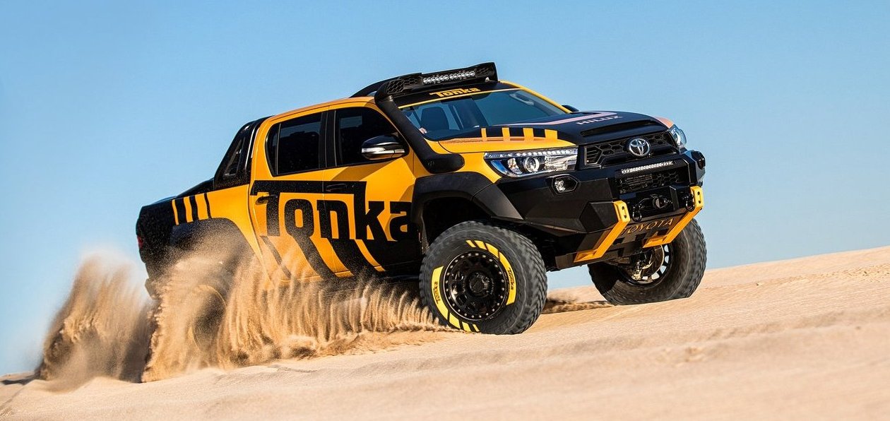 Toyota создала экстремальную версию пикапа Hilux