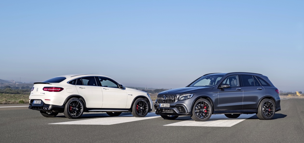 Кроссоверы Mercedes GLC и GLC Coupe получили топовые AMG-версии