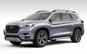 Нью-Йорк 2017: Subaru показала прототип преемника Tribeca