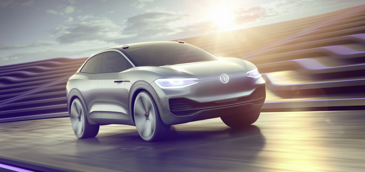 Шанхай 2017: Volkswagen представил будущий электрокроссовер
