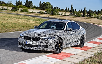 BMW частично рассекретила новый M5