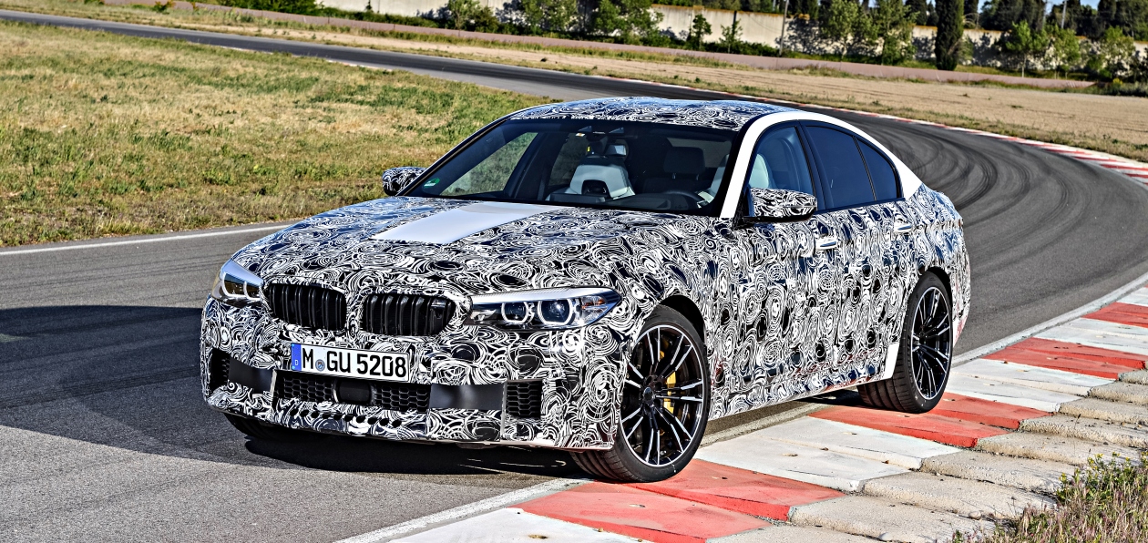 BMW частично рассекретила новый M5