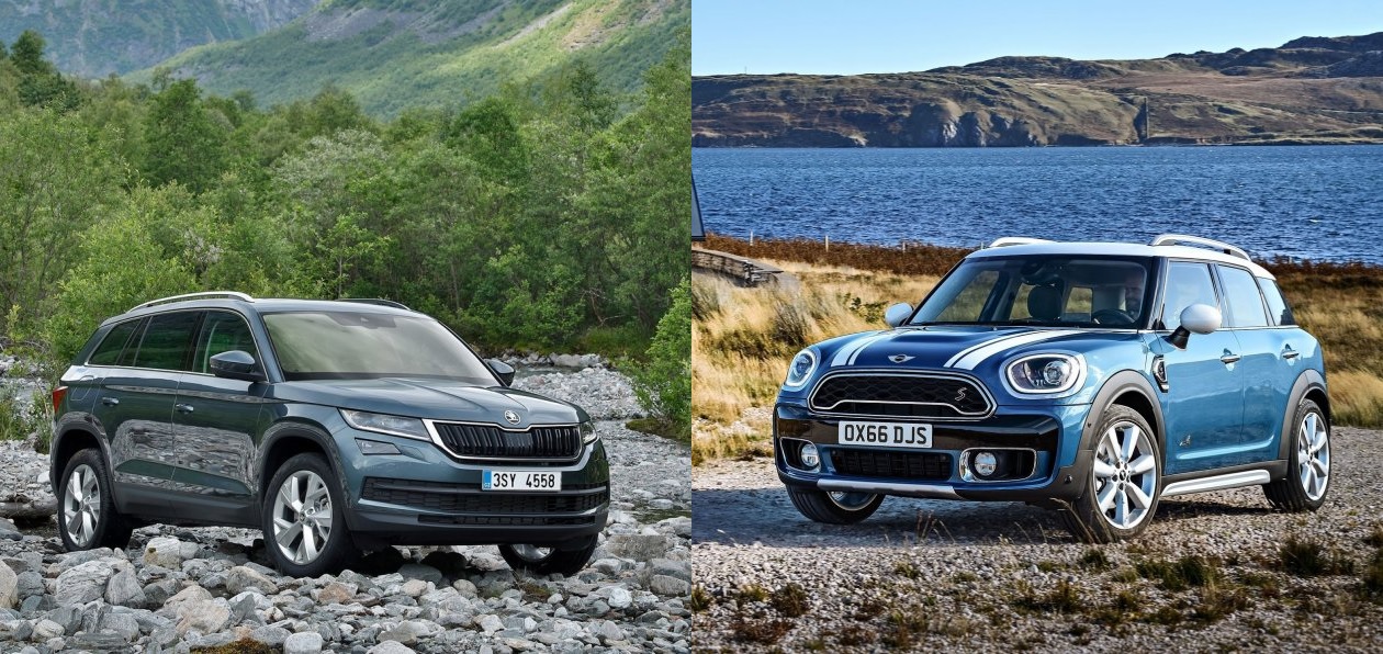 Кроссоверы Skoda и Mini разбились на «отлично»
