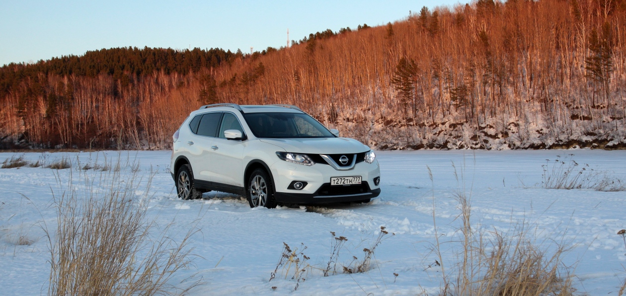 Тест-драйв Nissan Terrano, Qashqai и X-Trail на Байкале: «горожане» на льду и на проселке