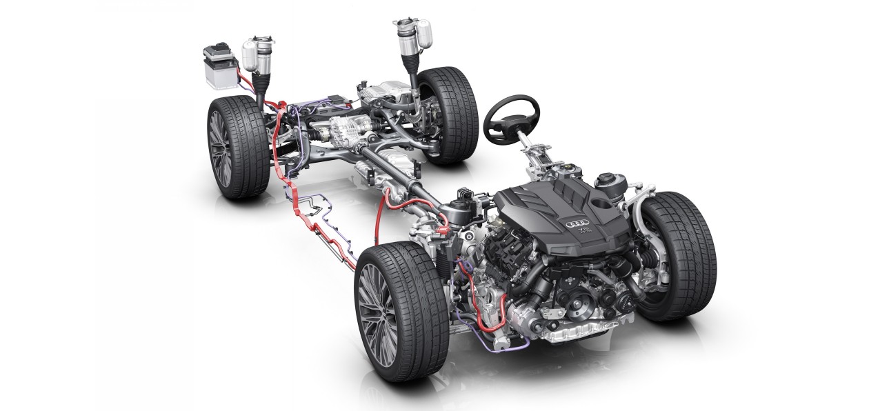 Audi показала платформу нового A8