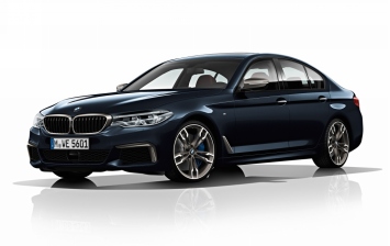 «Заряженный» седан BMW M550d доступен для заказа в России