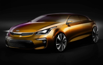 Kia показала, как будет выглядеть новый Rio