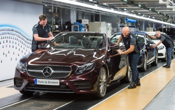 Новый Mercedes E-Class Cabriolet встал на конвейер