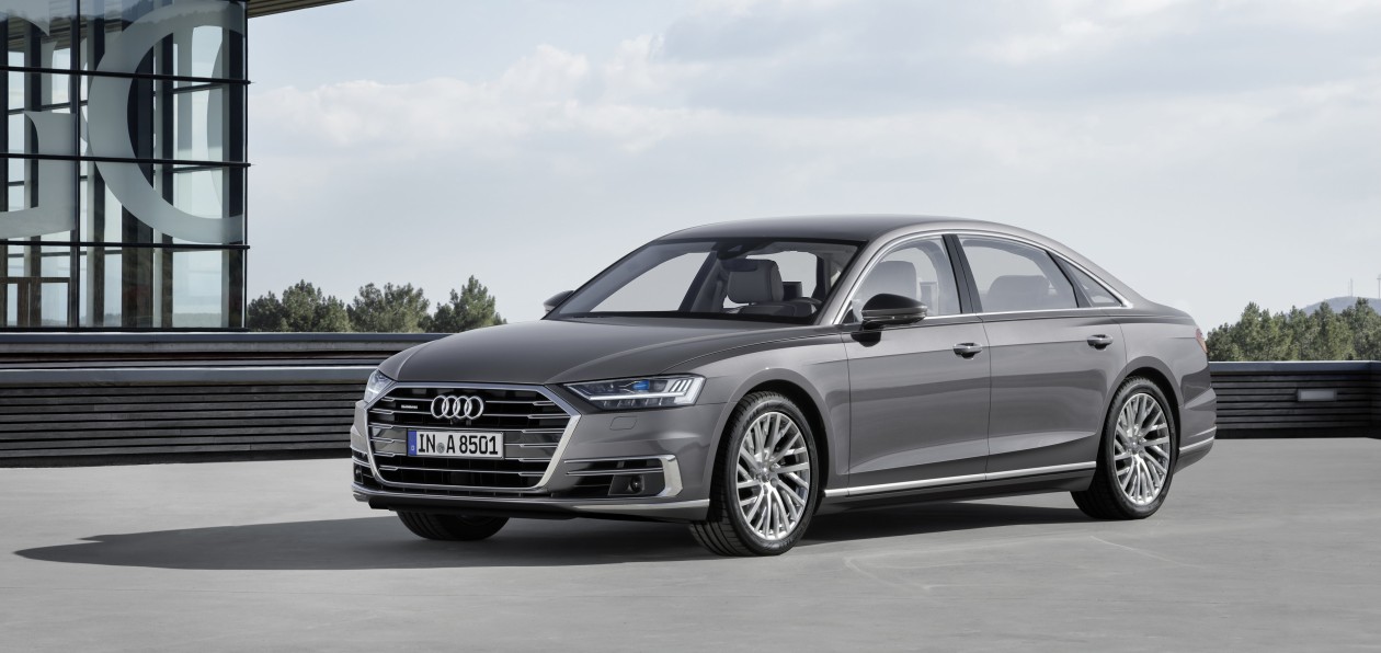 Новый Audi A8 оценен в европейской валюте