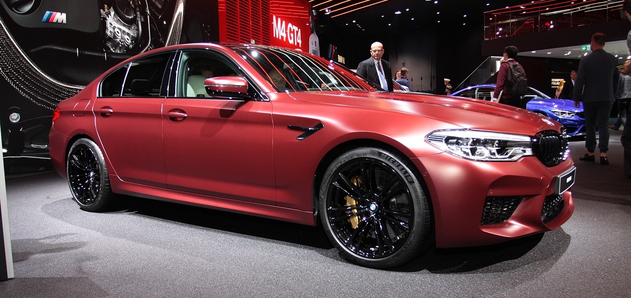 Франкфурт 2017: BMW M5 получил 600-сильный мотор