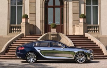 Четырехдверный Bugatti выйдет в свет в 2024 году