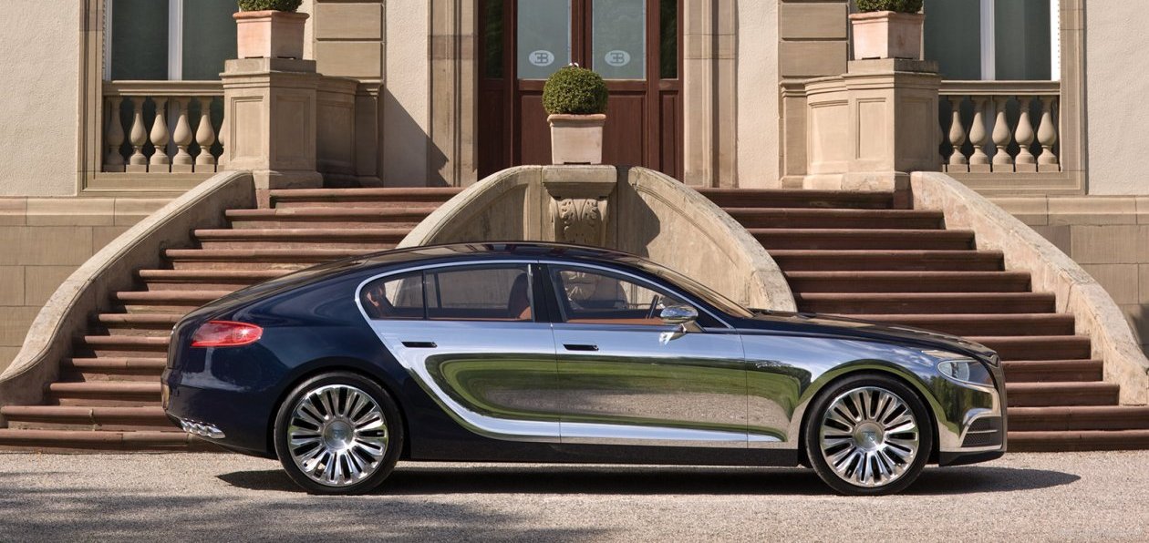 Четырехдверный Bugatti выйдет в свет в 2024 году