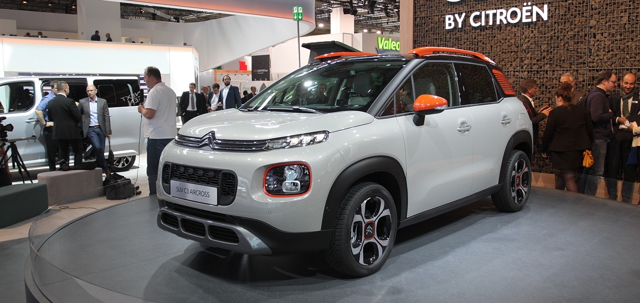 Франкфурт 2017: Citroen представил новый C3 Aircross