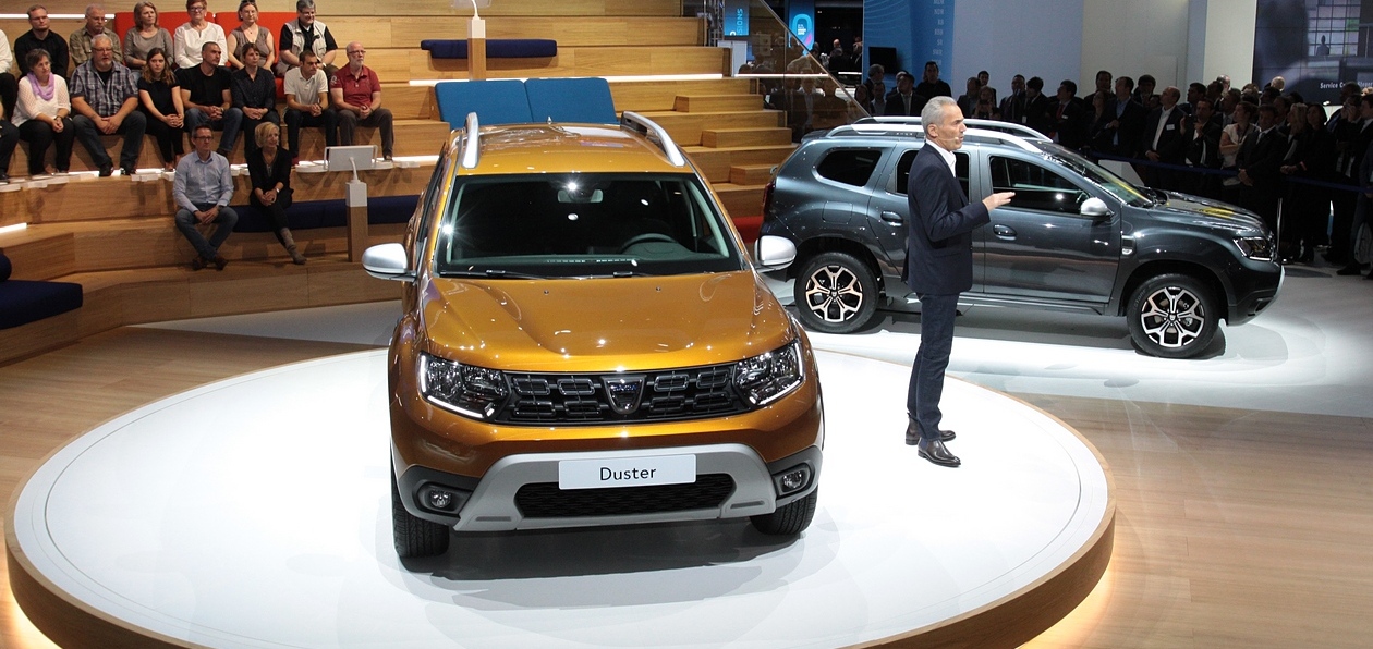 Франкфурт 2017: Renault представил новый Duster