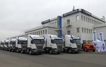 Тягачи Scania «займутся» доставкой грузов в российские гипермаркеты